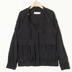 adidas アディダス STELLA McCARTNEY ステラマッカートニー ジャケット ポリエステルナイロン カジュアル 春秋 ブラック 黒 36 無地