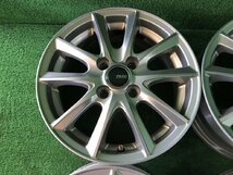 中古アルミホイール PREO プレオ 14X5.5JJ+45 PCD100 4穴 a-3912 I1-4 YM_画像2