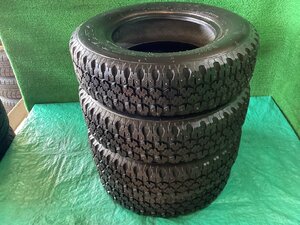  б/у зимние шипованные шины BS Bridgestone 165SR13 WINTER RADIAL 704 1995 год производства a-3490 NA7-2 YM