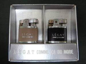 コムサデモード　COMME CA DU MODE LEGAT ガスライター　2個セット　箱あり　中古・ジャンク品　即決