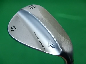 W[134189]テーラーメイド MILLED GRIND3 Chrome 58LB-08/MODUS3TOUR105(JP)/S/58