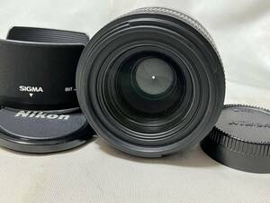 ★極上美品★シグマ SIGMA 30mm F1.4 EX DC HSM ニコン用 ★フード付き★ #6863