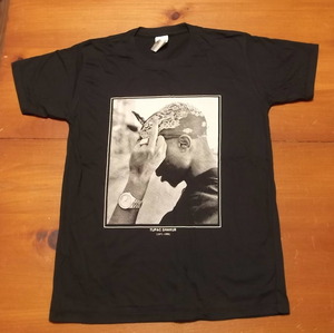 新品【TUPAC】トゥパック 2Pac 2パック Tuパック 追悼 プリント Tシャツ M // Hip Hop ヒップホップ ドクタードレー マイクタイソン