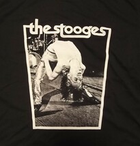 新品【Iggy Pop the Stooges】イギーポップ ストゥージズ プリント Tシャツ M // パンク ガレージロック ロックＴシャツ バンドＴシャツ_画像2