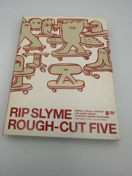 リップスライムRIP SLYME:ROUGH-CUT FIVE DVD2枚組