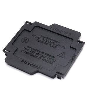 送料84円 CPU保護カバー LGA2011-3対応 超大手FOXCONN社製で安心 LGA2066互換？