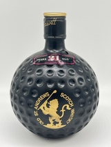 N32632【未開栓】Old St.Andrews オールド セントアンドリュース 21年 750ml 43％ スコッチ ウイスキー ゴルフボール型 陶器ボトル 古酒 _画像1