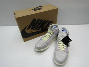 153-Ky12423-100: ナイキ エアジョーダン1 ズーム CMFT 2 Nike WMNS Air Jordan 1 Zoom CMFT 2フォトンダスト/ライトスモークグレー 未使用