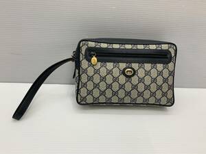 171-ky11150-80r GUCCI ACCESSARY COLLECTION グッチ アクセサリーコレクション ヴィンテージクラッチバッグ 中古品