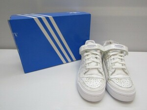 153-Ky11179-100 adidas×ATMOS アディダス×アトモス FORUM LOW フォーラムロー G55615 27.5㎝ 箱・タグ付き 白 靴 スニーカー 未使用