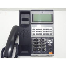 ビジネスフォン ビジネスホン SAXA製 TD610(K) 18ボタン標準電話機（黒 ) 中古 JP-F11365B_画像6