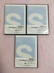 楠本繁生の“状況判断を伴う”ハンドボール ～数的有利下で確率の高い攻撃を選択する～ 【全3巻】985-S