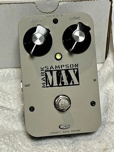 【美品】ROCKETT PEDALS MARK SAMPSON MAX BOOST/ENHANCER マークサンプソン ブースト/エンハンサー Made In USA