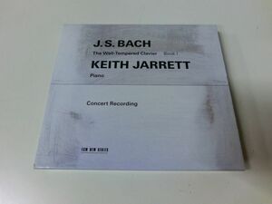 The Well-Tempered Clavier Book 1 J.S.BACH KEITH JARRETT CD 2枚組