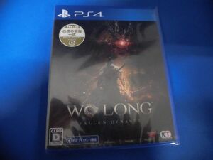 未開封PS4ソフト　Wo Long： Fallen Dynasty(ウォーロン フォールン・ダイナスティ