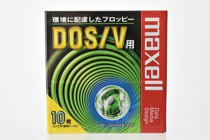 未開封 MAXELL 3.5型 フロッピーディスク 2HD 10枚入り MFHD18.C10P [マクセル][記録媒体][DOS/V][Windows][1.6/2.0MB]2H