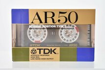 未開封 TDK AR50 ノーマルポジション カセットテープ [NORMAL POSITION][TYPE I][AR-50G]H_画像1