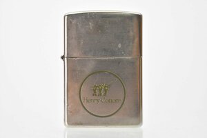 ZIPPO ライター Henry Cottons 2000年1月製 [ヘンリーコットン][ジッポー][オイルライター][タバコ][喫煙具][当時物]H