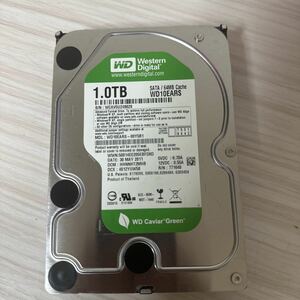 A124:（動作保証/使用0時間）WDC SATA 1000GB WD10EARS-00Y5B1 1TB 3.5インチHDD