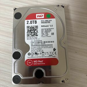 X482:【動作保証/使用0時間/AVコマンド対応】WDC WD20EFRX-68EUZN0 3.5インチHDD SATA 2TB 2000GB