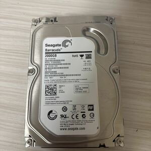 X493:（動作保証/使用0時間）Seagate 3.5インチHDD ST2000DM001-1CH164 2TB 2000GB SATA