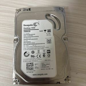 X495:（動作保証/使用0時間）Seagate 3.5インチHDD ST2000DM001-1ER164 2TB 2000GB SATA