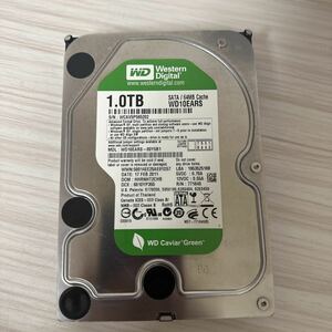 A186:（動作保証/使用0時間）WDC SATA 1000GB WD10EARS-00Y5B1 1TB 3.5インチHDD