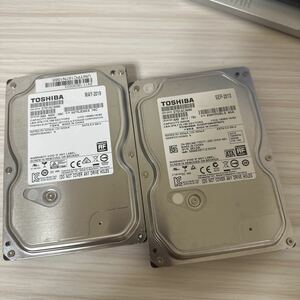 Q357/Q358(2枚セット):【動作保証/使用0時間 /AVコマンド対応】TOSHIBA DT01ACA050 3.5インチHDD 500GB SATA