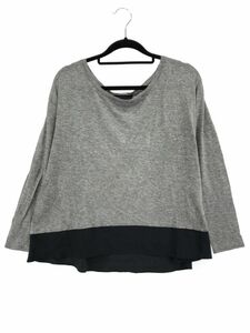 UNTITLED アンタイトル カットソー size1/グレー ◇■ ☆ dja2 レディース