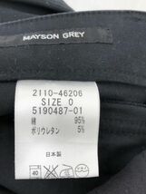 MAYSON GREY メイソングレイ セミフレア パンツ size0/黒 ◇■ ☆ dja2 レディース_画像5