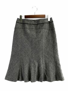 23区 カシミヤ混 マーメイド スカート size40/グレー ◇■ ☆ dja2 レディース