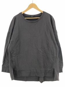 UNTITLED アンタイトル スウェット size3/チャコールグレー ◇■ ☆ dja2 レディース