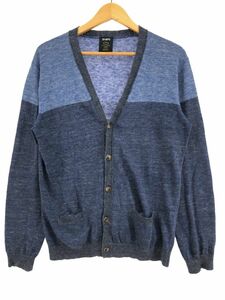 SHIPS Ships flax .bai color cardigan sizeS/ blue series *# * dja2 lady's 