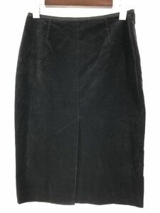 FRAGILE Fragile velour tight skirt size34/ black *# * dja2 lady's 