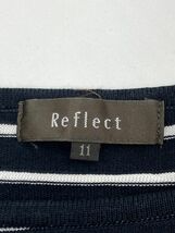 Reflect リフレクト ボーダー カットソー size１１/ネイビー×白 ■■ ☆ dja2 レディース_画像6