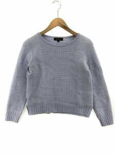 Reflect Reflect wool . lame knitted sweater size9/ lavender *# * djb0 lady's 