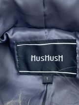 HusHusH ハッシュアッシュ ウール混 コート size1/グレー ◆■ ☆ djb0 レディース_画像8