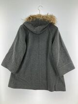 HusHusH ハッシュアッシュ ウール混 コート size1/グレー ◆■ ☆ djb0 レディース_画像5