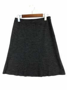 Reflect Reflect wool . skirt size9/ gray series *# * djb6 lady's 