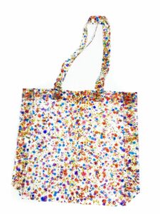 yu. packet OK ANREALAGE Anne rear Ray jiPVC floral print tote bag multicolor #* * djb6 lady's 