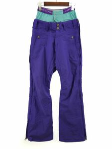AIR TO GROUND A-SEVENe- seven snowboard pants sizeM/ purple *# * djb6 lady's 