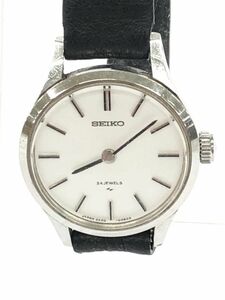 SEIKO セイコー 腕 時計 シルバー×黒 ■■ ☆ djc0 レディース