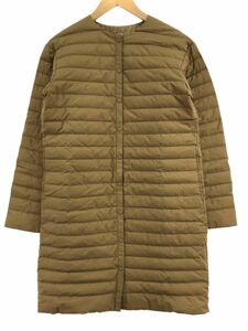 THE NORTH FACE ザノースフェイス ナイロン ダウン ジャケット sizeS/キャメル ◆■◎ ☆ djc0 レディース