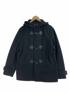 BANANA REPUBLIC バナナリパブリック ウール混 ダッフル コート sizeL/ブラック ◆■ ☆ djc0 レディース