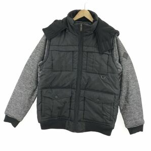 SOUTHPOLE 中綿 ジャケット sizeM/黒 ◆■ ☆ djc0 メンズの画像1