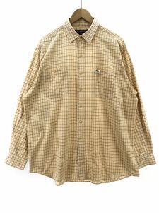 Polo Sport. Ralph Lauren ポロスポーツ ラルフローレン チェック シャツ sizeL/イエロー系 ■■ ☆ djc0 メンズ