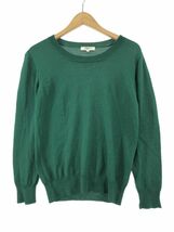 NATURAL BEAUTY BASIC ナチュラルビューティーベーシック ニット セーター sizeM/緑 ◇■ ☆ djc0 レディース_画像1