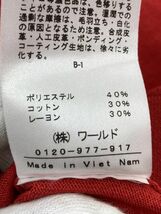 INDIVI インディヴィ カーディガン size19/赤 ◇■ ☆ djc3 レディース_画像5