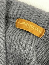 LANCEL ランセル ウール100% カーディガン sizeL/チャコール ◇■ ☆ djc3 メンズ_画像7