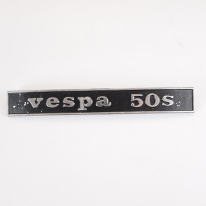 Badge vespa 50s rear for Vespa 50 V5SA1T ベスパ リアバッジ エンブレム